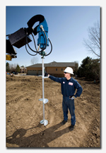 Helical Pile/Helical Pier Installation in Colorado